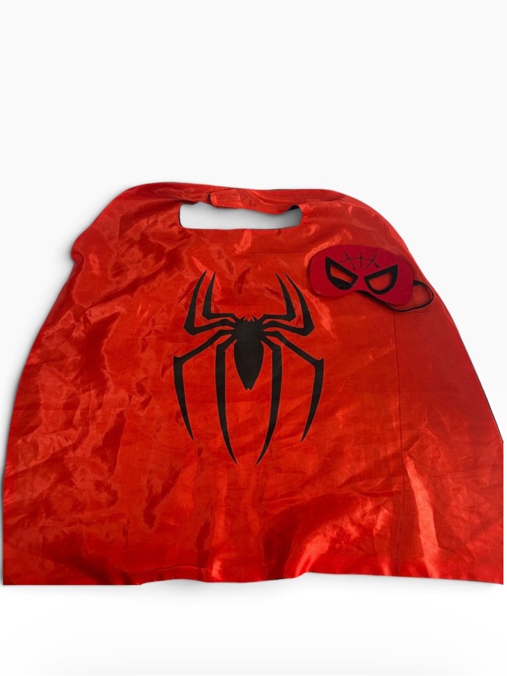 Spider-Man Halloween Costume Cape & Mask